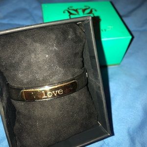 Rustic cuff clasp bangle